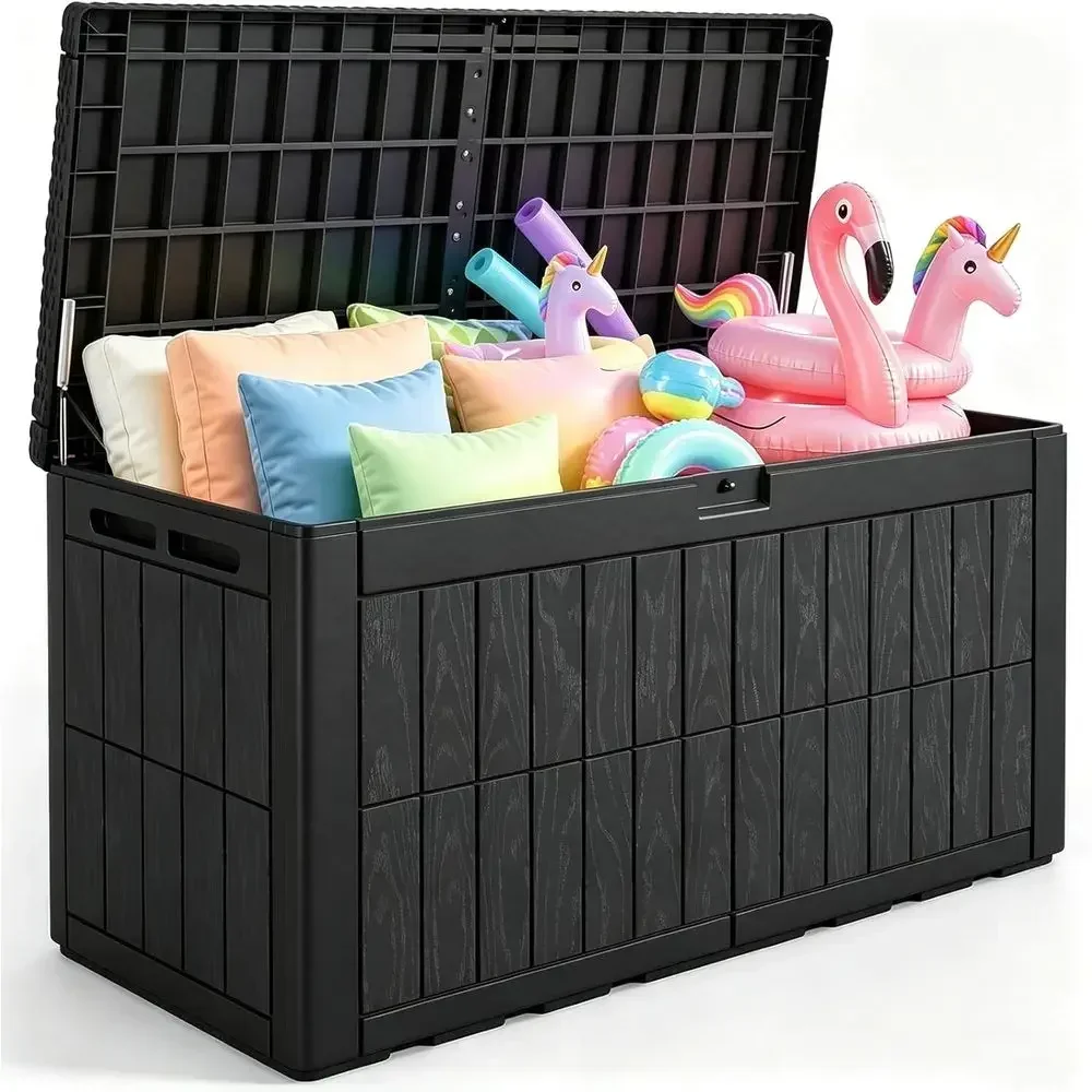 Garden Storage Box - Grande contenitore da esterno da 120