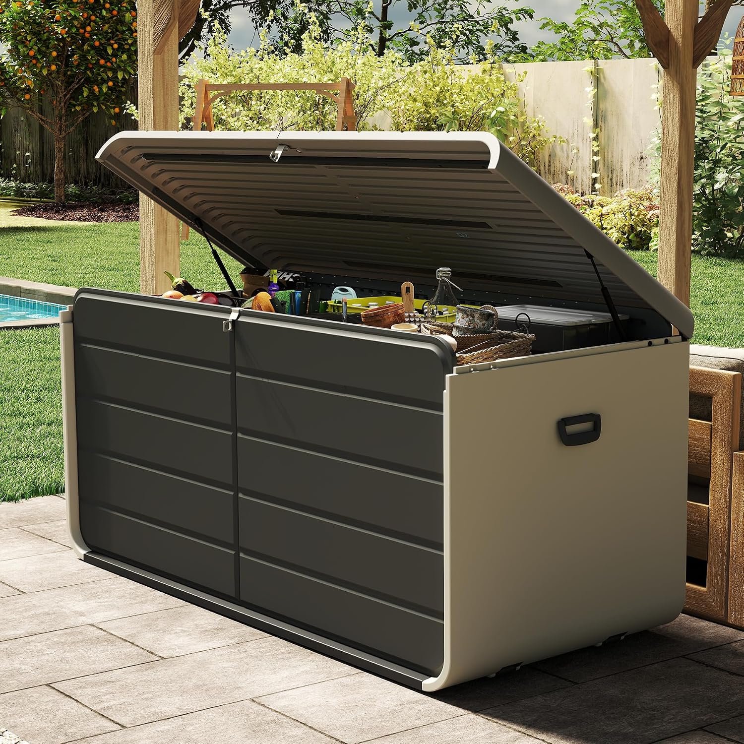 Garden Storage Box - Contenitore per Esterni e Interni da