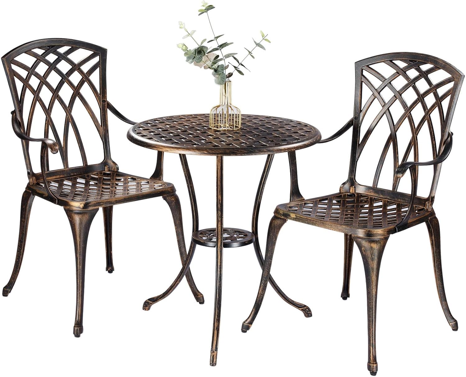 Outdoor Furniture Aluminum - Set da bistrot da esterno in