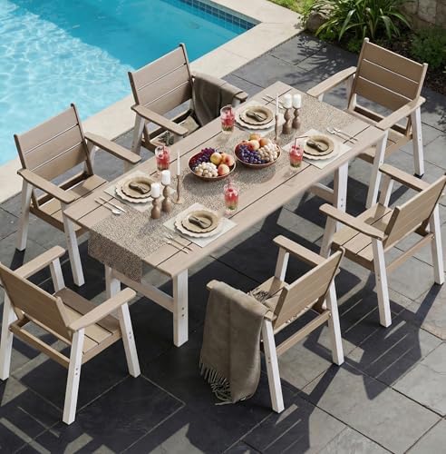 Outdoor Furniture Lounge Set - Set da Pranzo per Esterni, Set