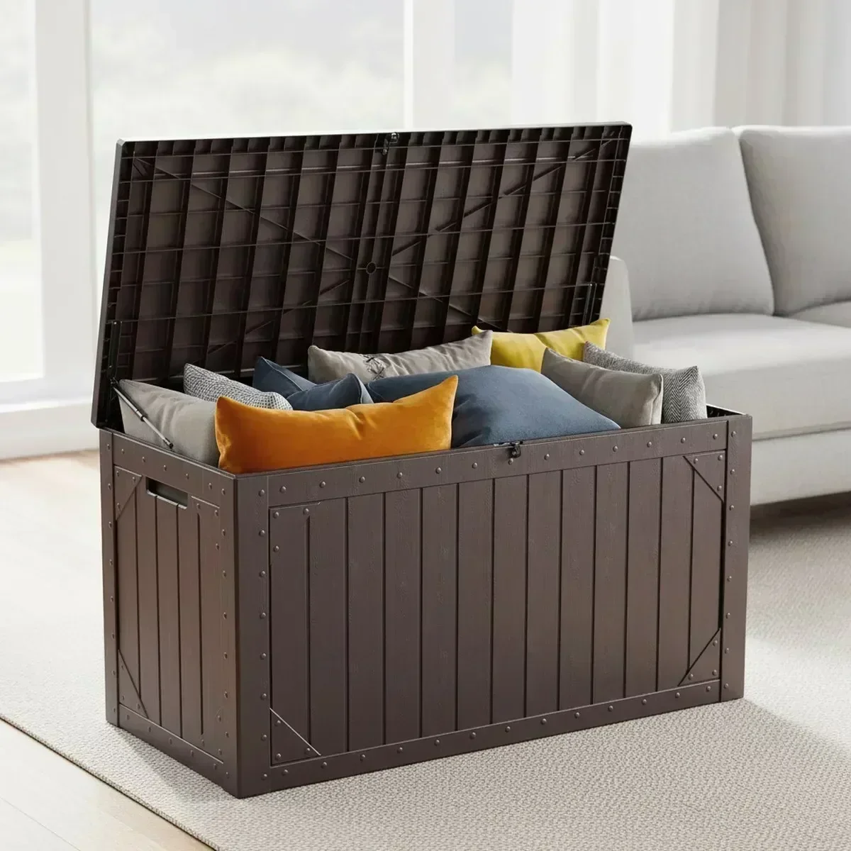 Garden Storage Box - Grande Contenitore Impermeabile per Attrezzi da