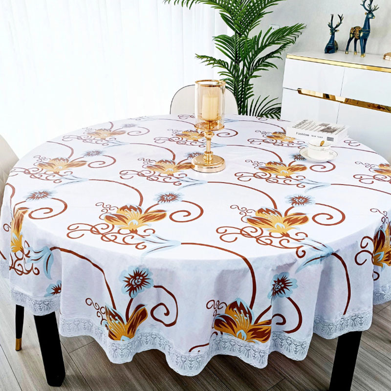 Tovaglia Rotonda in PVC con St - Outdoor Furniture Year Round recensione e prezzo