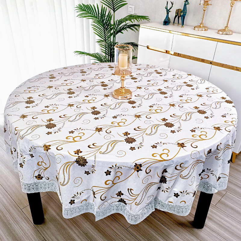 Tovaglia Rotonda in PVC con St - Outdoor Furniture Year Round recensione e prezzo
