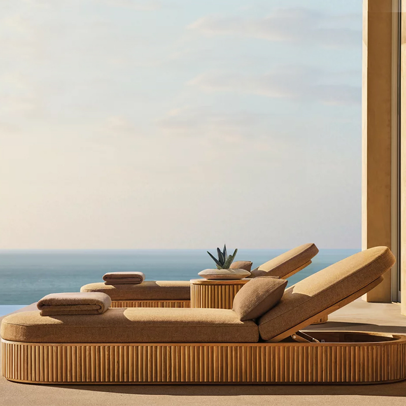 Sdraio da Piscina per Esterni, - Outdoor Furniture Lounge Set recensione e prezzo