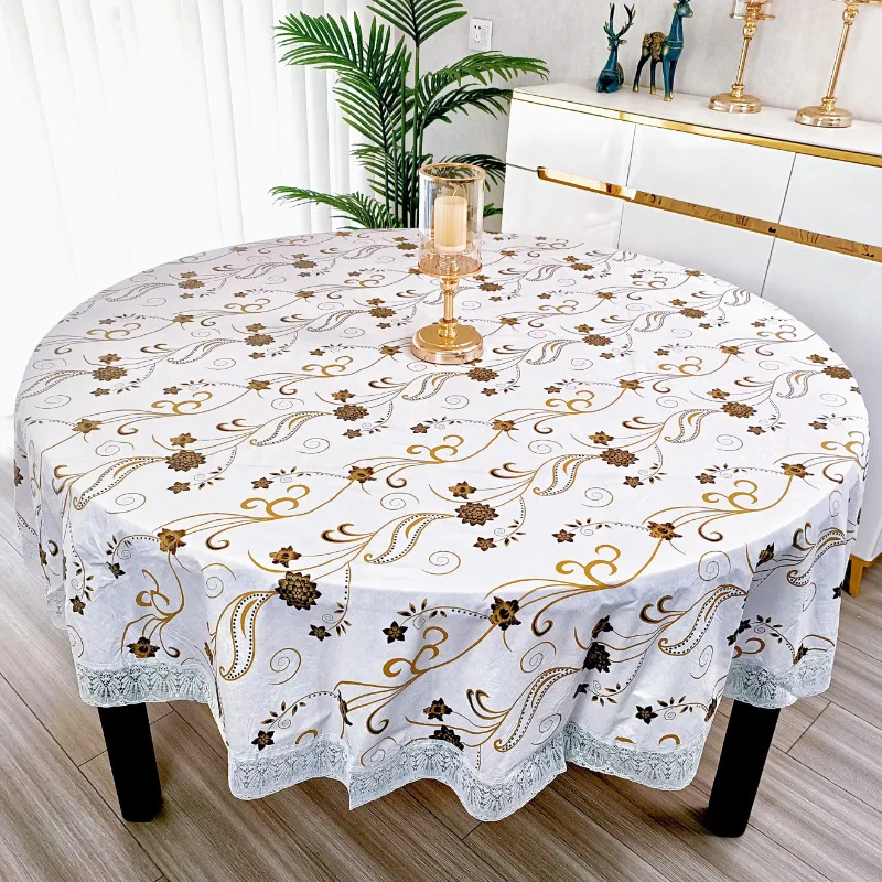 Tovaglia Rotonda in PVC con St - Outdoor Furniture Year Round recensione e prezzo