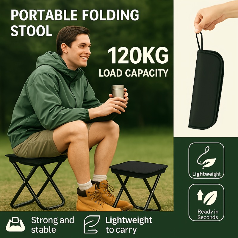 Sedia da Campeggio Pieghevole  - Outdoor Furniture Heavy Duty recensione e prezzo