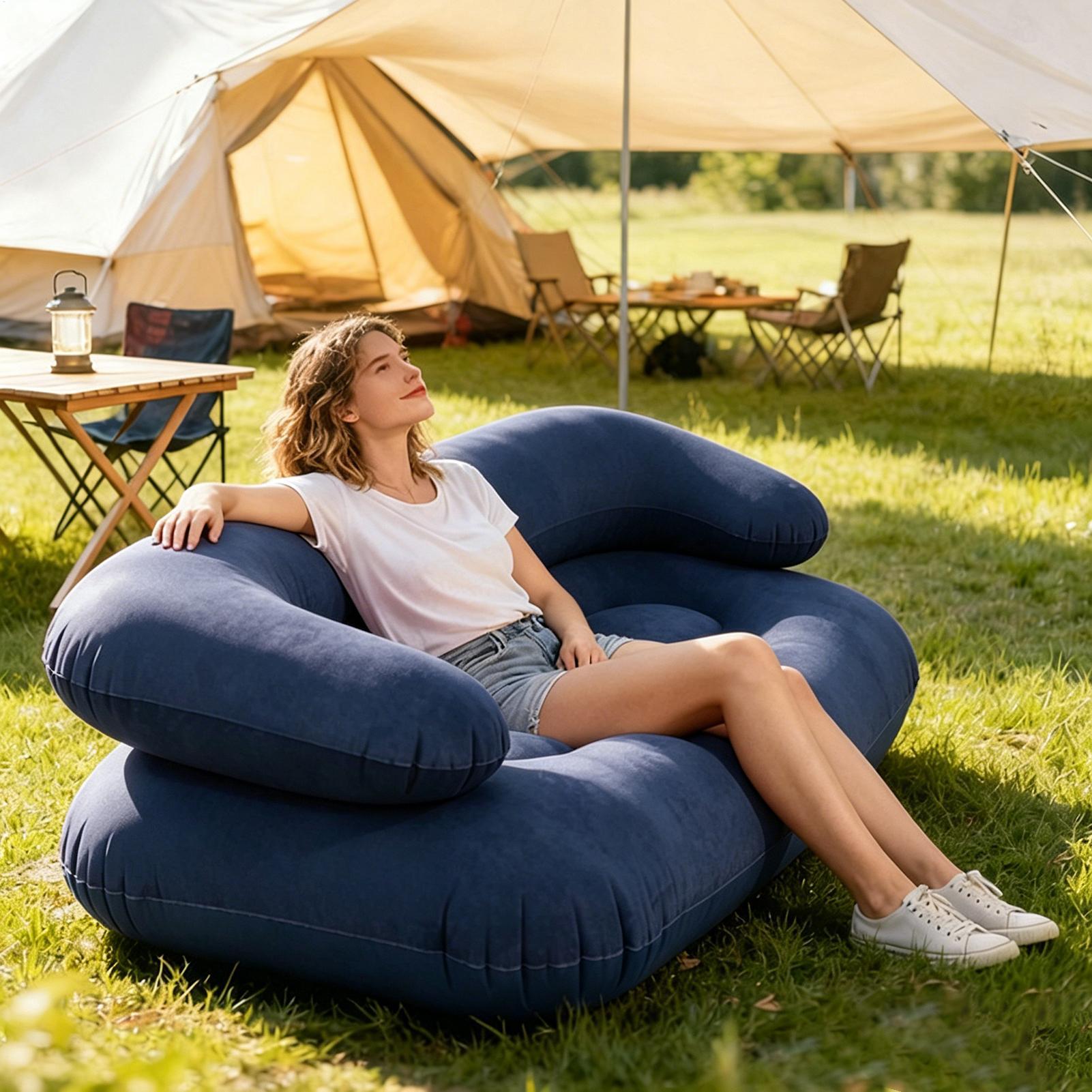 Divano Gonfiabile Doppio a Due - Outdoor Furniture Heavy Duty recensione e prezzo