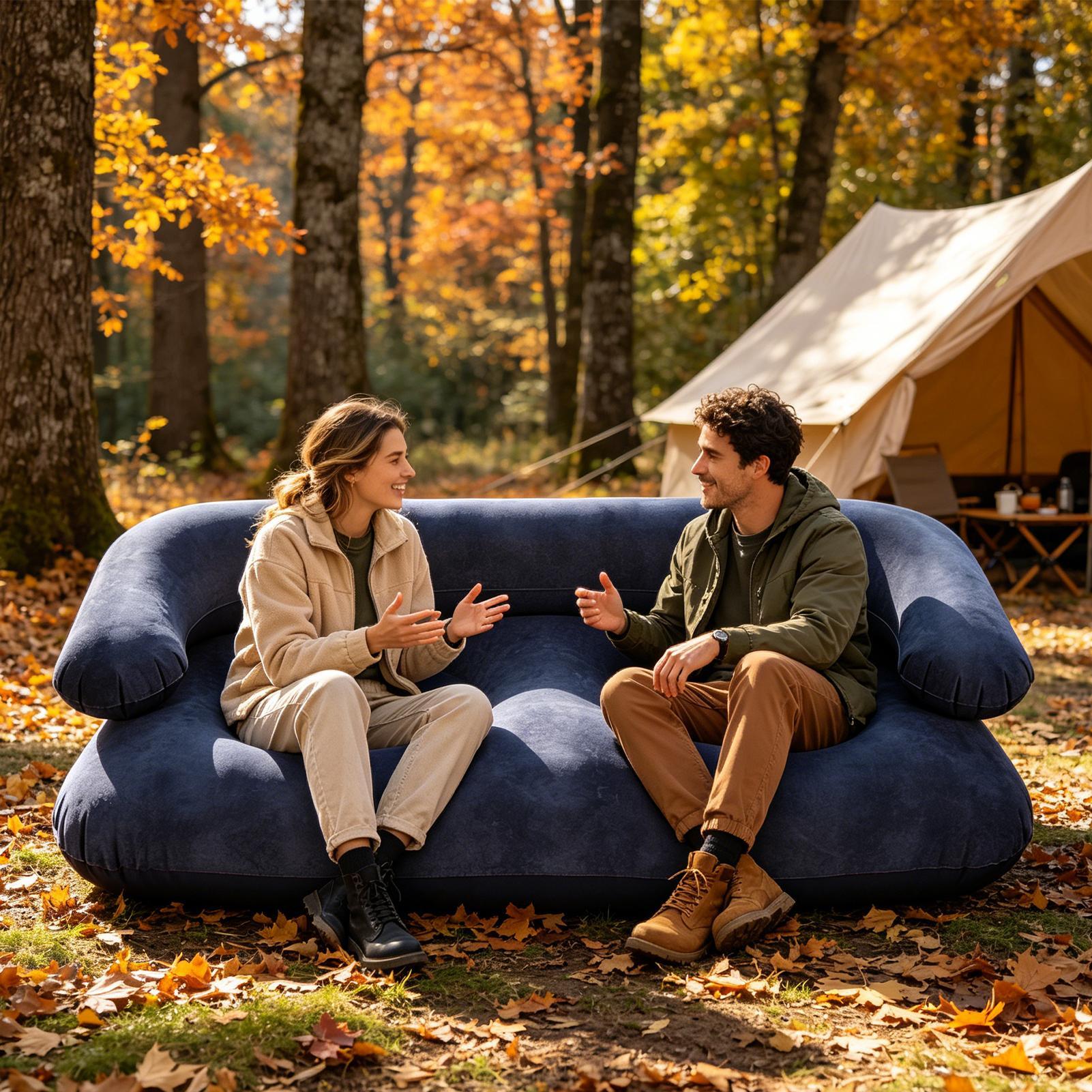 Divano Gonfiabile Doppio a Due - Outdoor Furniture Heavy Duty recensione e prezzo