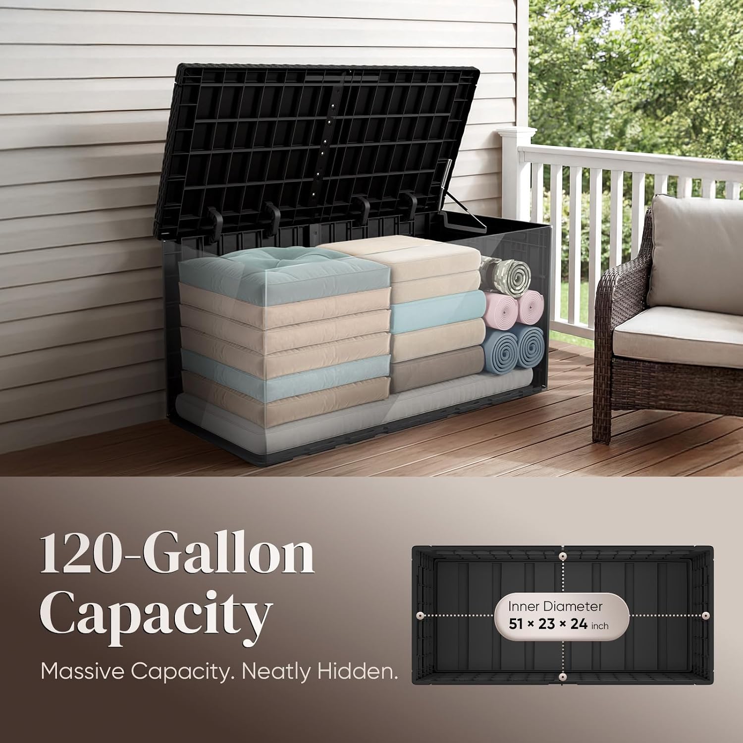 Contenitore da Esterno Grande  - Garden Storage Box recensione e prezzo