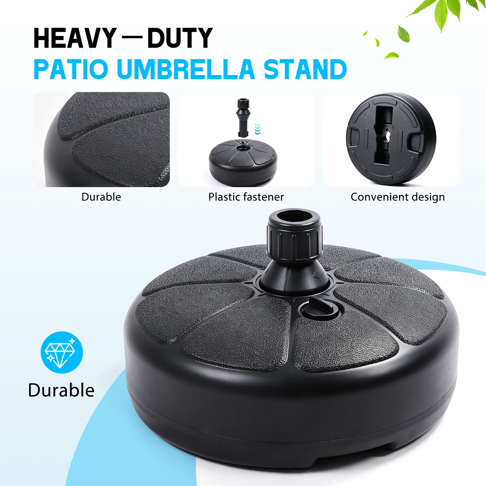 Base per Ombrellone Riempibile - Outdoor Furniture With Umbrella recensione e prezzo