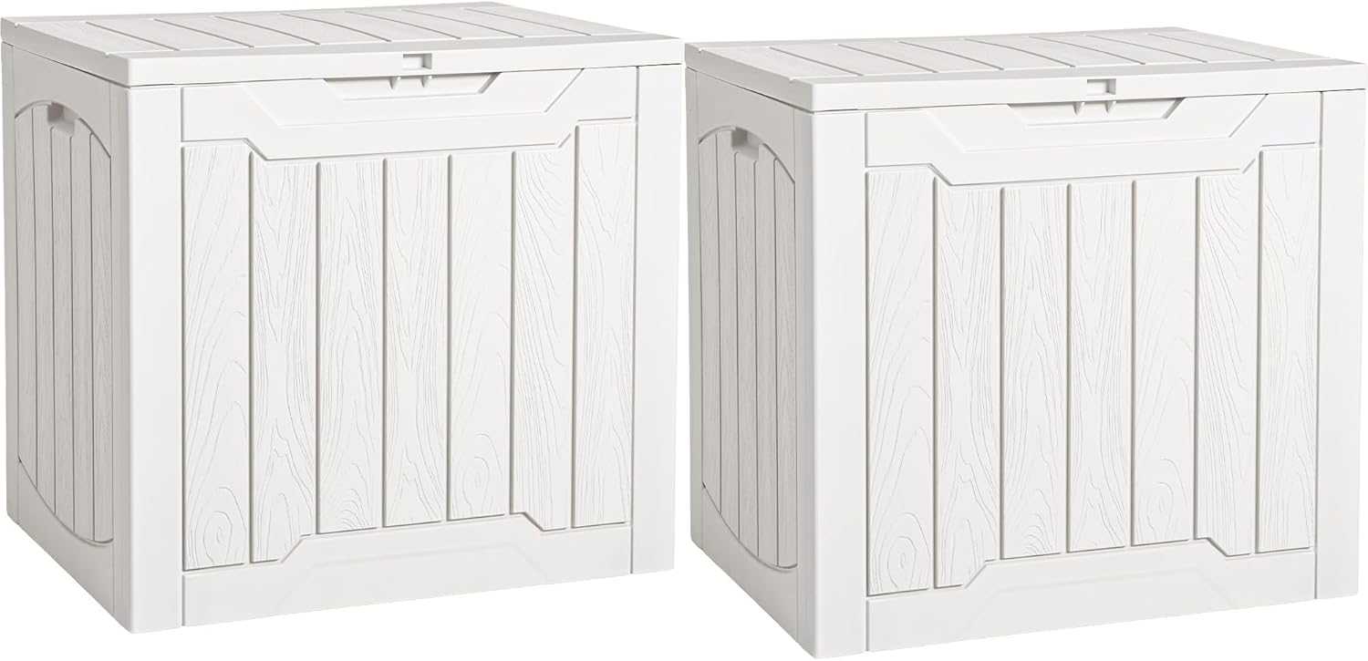 Set di 2 contenitori da estern - Garden Storage Box recensione e prezzo