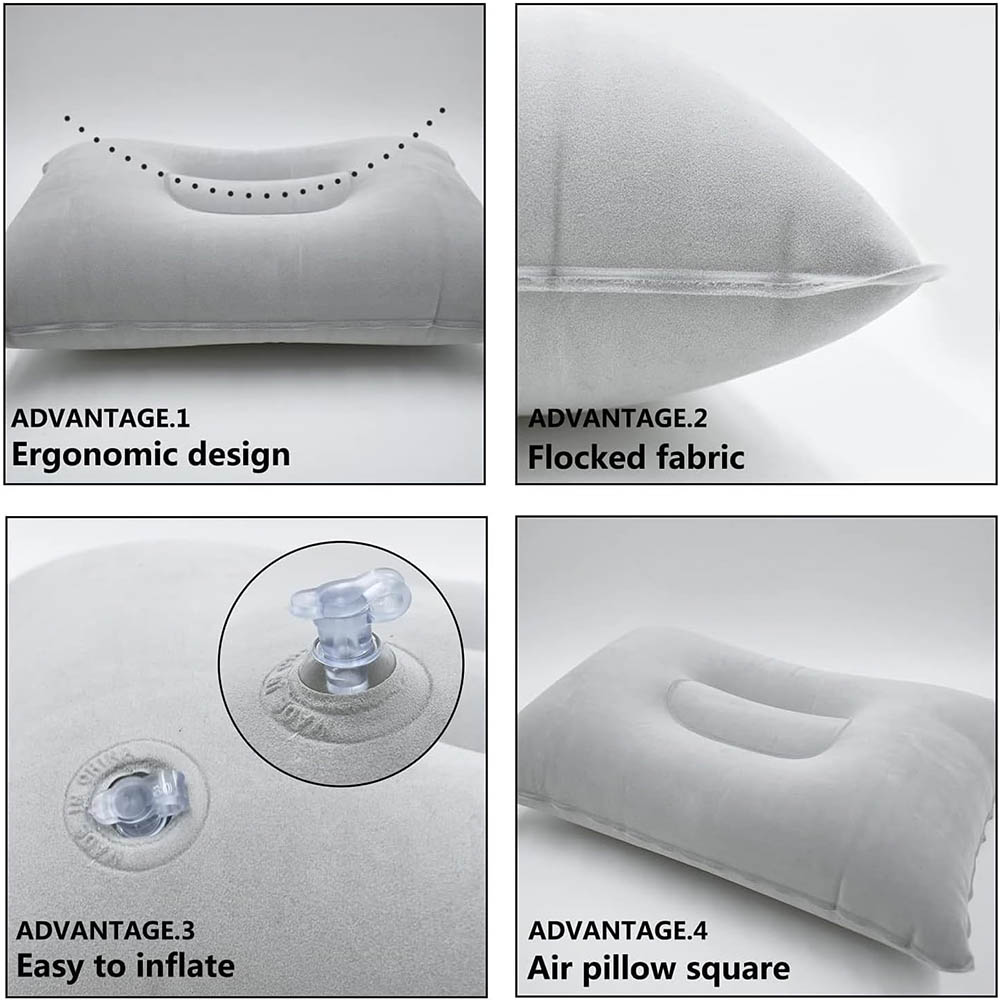 Cuscino da viaggio gonfiabile  - Outdoor Furniture Pillows recensione e prezzo