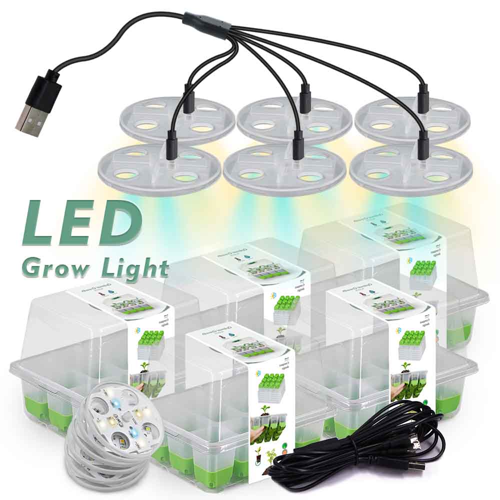 LED Grow Light Seedling Starte - Garden Storage Box recensione e prezzo