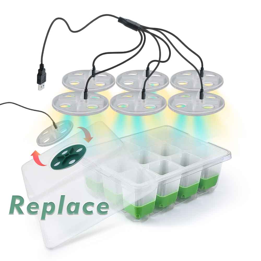 LED Grow Light Seedling Starte - Garden Storage Box recensione e prezzo