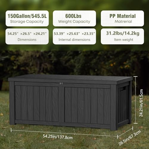 Cassetta da Esterno in Resina  - Garden Storage Box recensione e prezzo