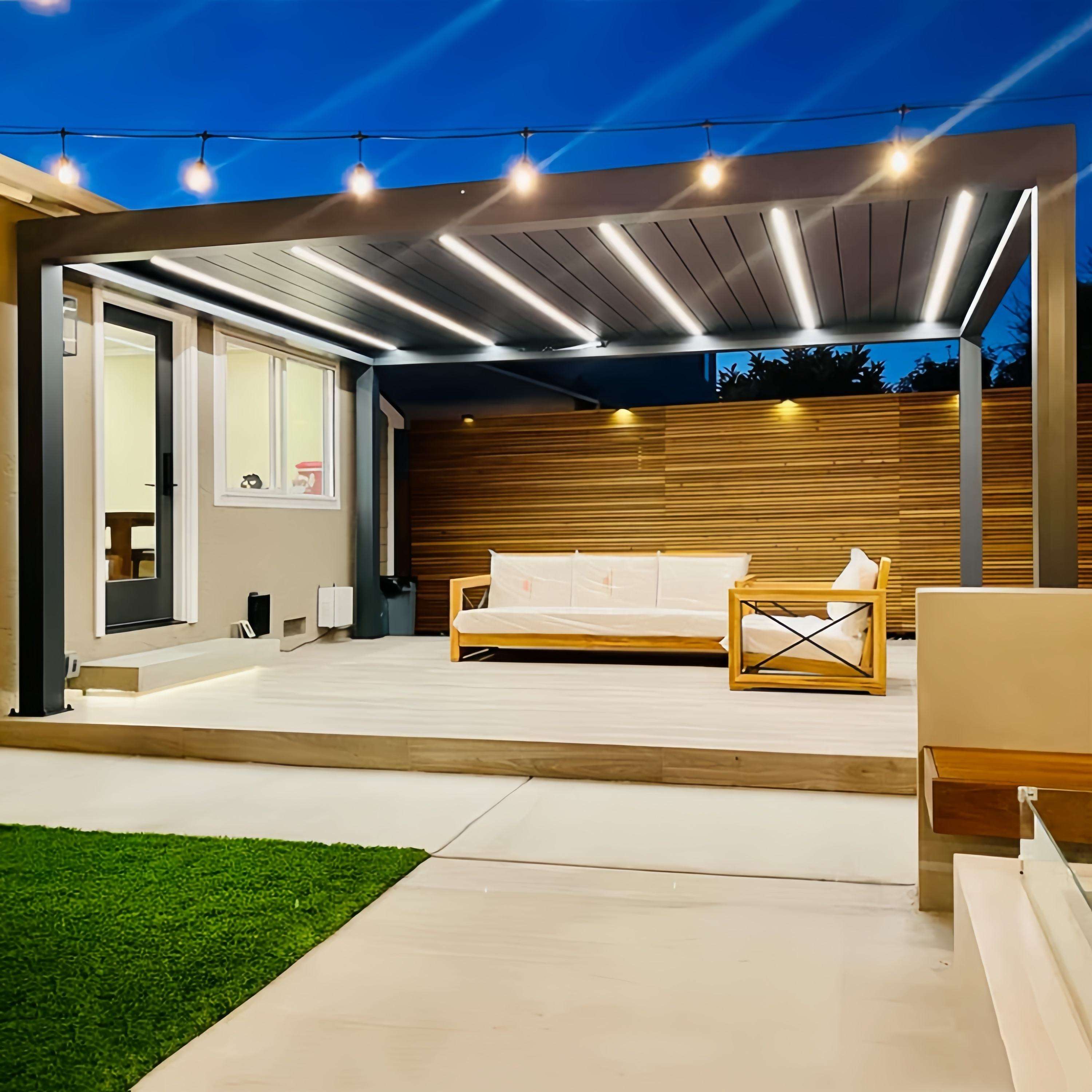 Pergola Rettangolare da Giardi - Outdoor Furniture Aluminum recensione e prezzo