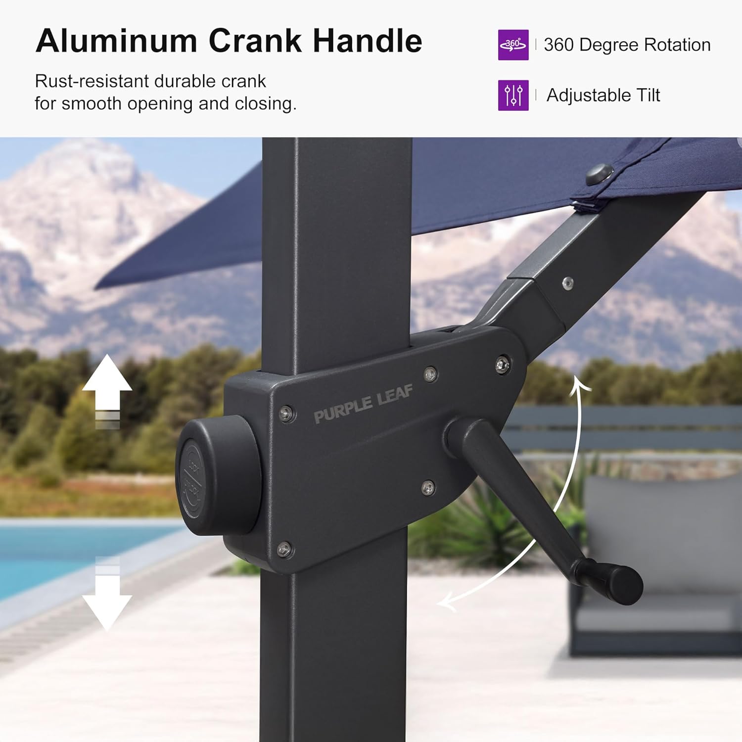 Ombrellone a braccio laterale  - Outdoor Furniture Umbrella recensione e prezzo