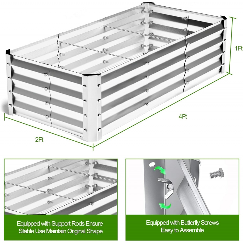 Ampio kit per aiuole da giardi - Garden Storage Box recensione e prezzo