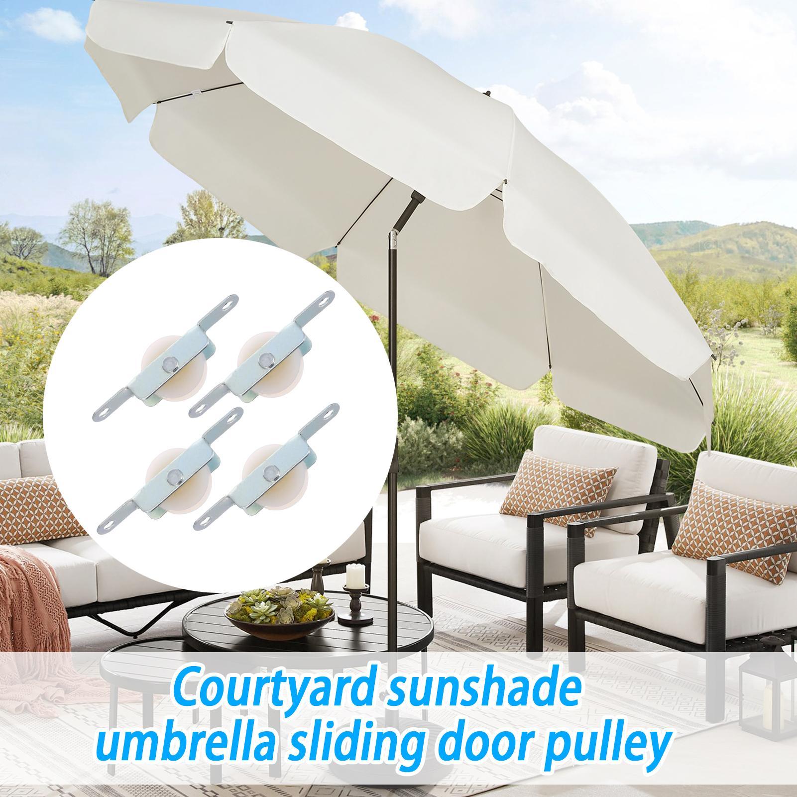 4 Pezzi Rullo Scorrevole in Ac - Outdoor Furniture Umbrella recensione e prezzo