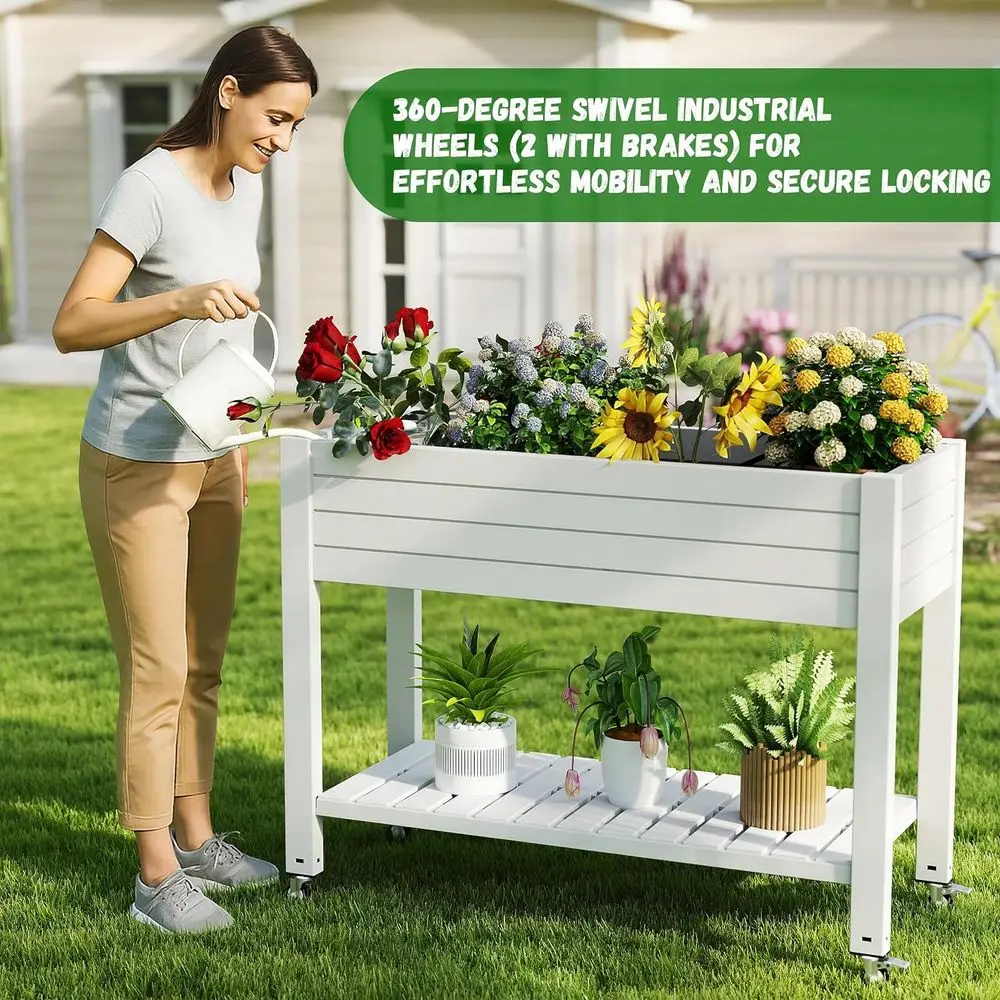 Fioriera rialzata con gambe e  - Garden Storage Box recensione e prezzo