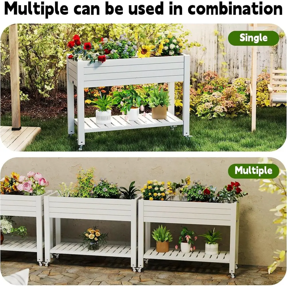 Fioriera rialzata con gambe e  - Garden Storage Box recensione e prezzo