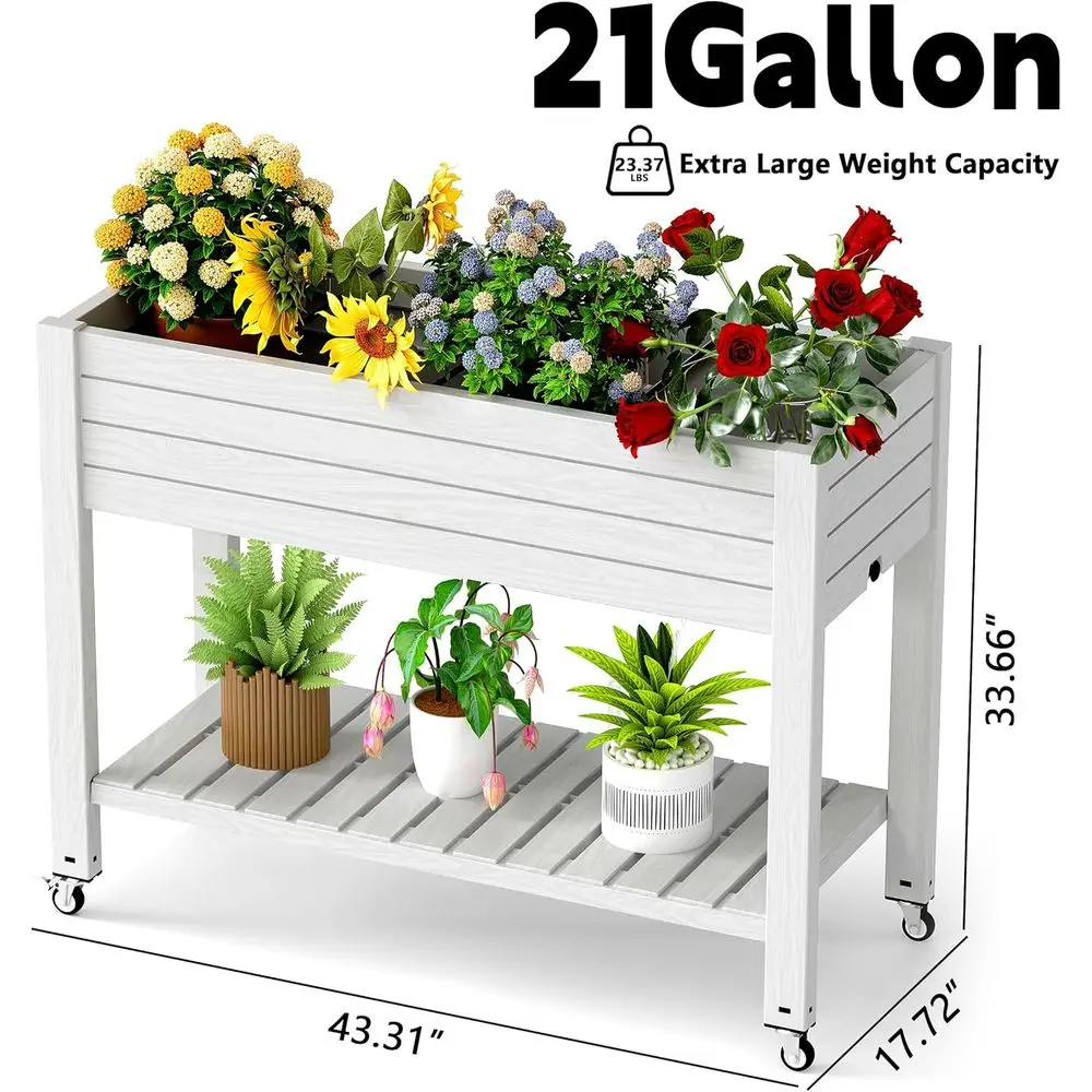 Fioriera rialzata con gambe e  - Garden Storage Box recensione e prezzo