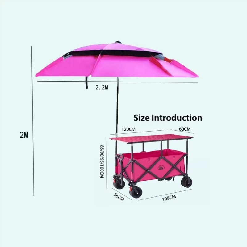 Carrello Pieghevole di Alta Qu - Outdoor Furniture Heavy Duty recensione e prezzo
